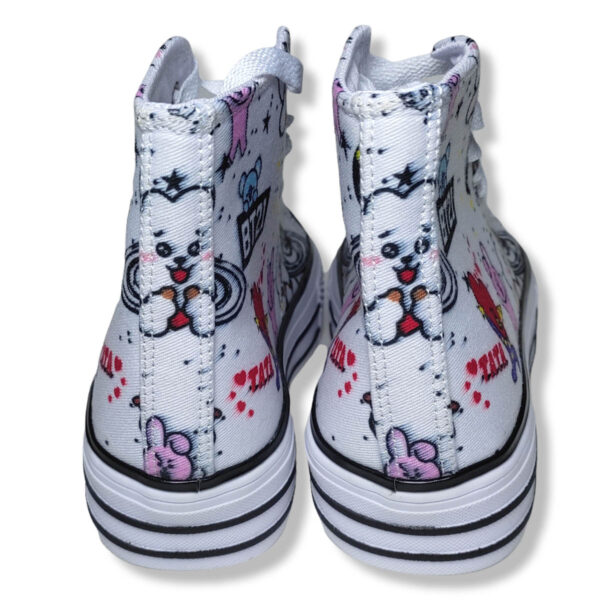 Zapatillas Botines BT21 - Blancos - Imagen 5