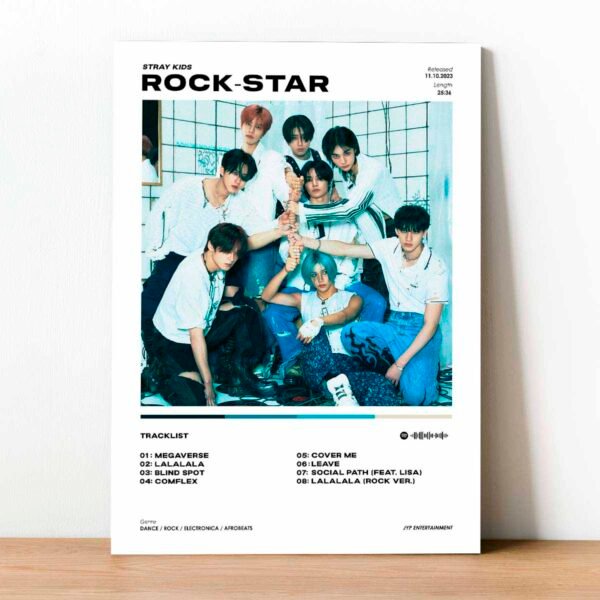 Cuadro Stray Kids Rock Star 04