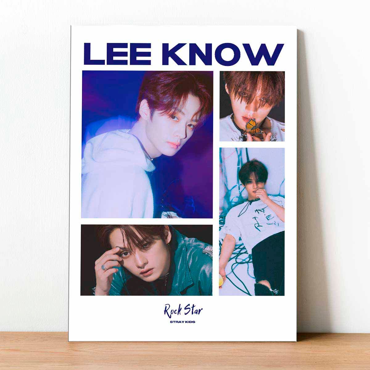 Cuadro Stray Kids Rock Star Lee Know