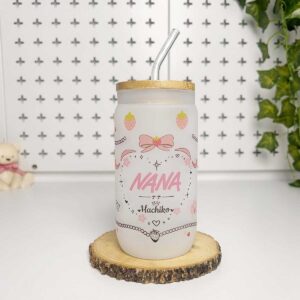 Vasos cañitas con tapa de Bambú – Nana