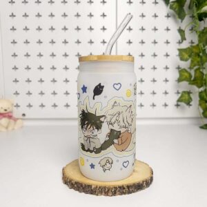 Vasos cañitas con tapa de Bambú – La noche que llega a la rivera