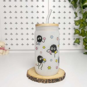 Vasos cañitas con tapa de Bambú – Susuwatari