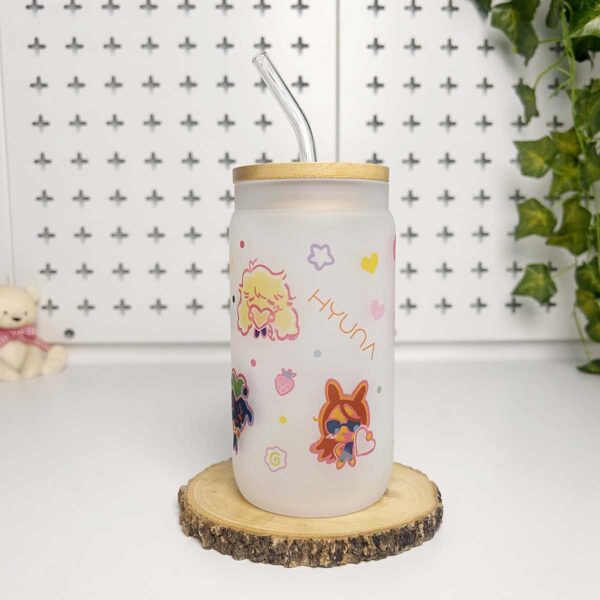 Vasos cañitas con tapa de Bambú - Alien Stage - Imagen 3