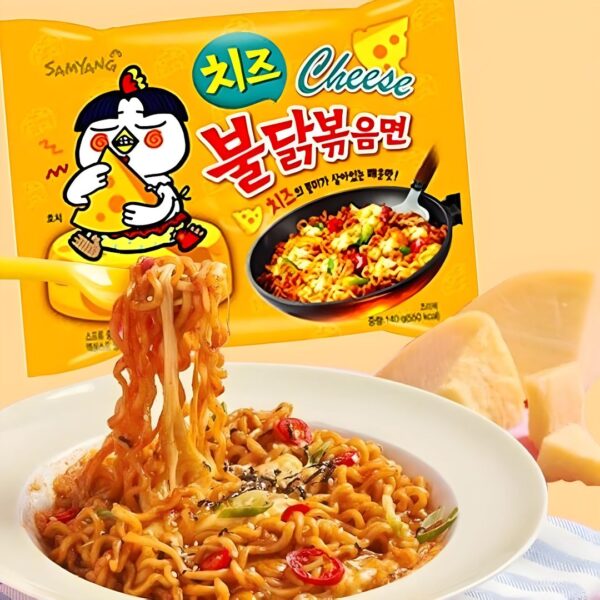 Fideos Buldak Cheese - Imagen 2