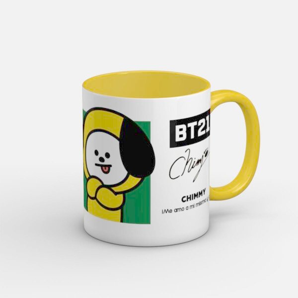 Taza color - BT21 Chimmy