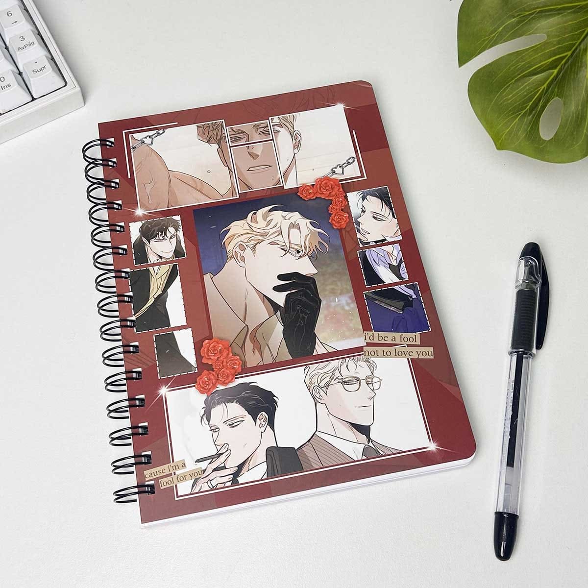 Cuaderno Rosas y Champagne 02