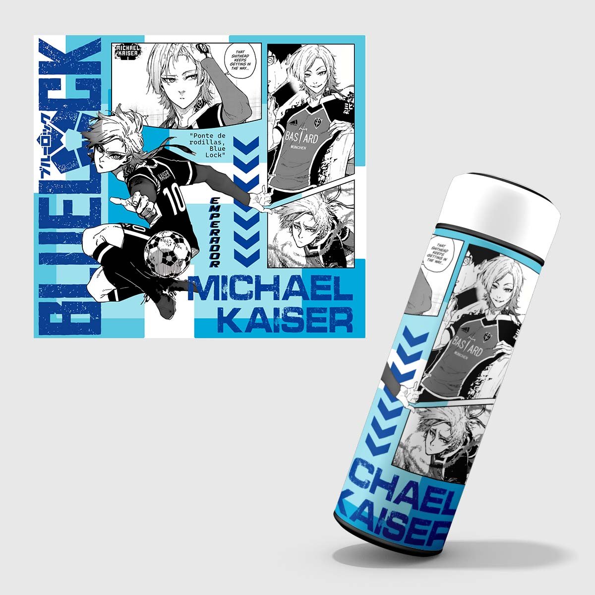 Termo Digital Blue Lock 03 - Imagen 2