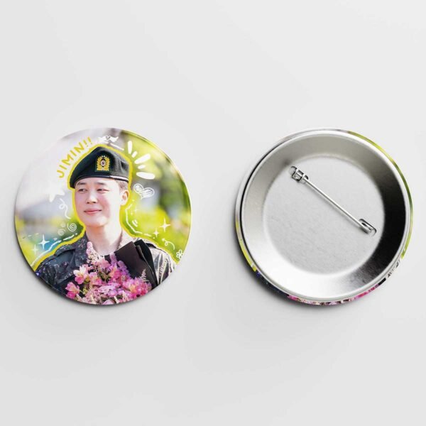 Pin grande BTS Militar - Imagen 2