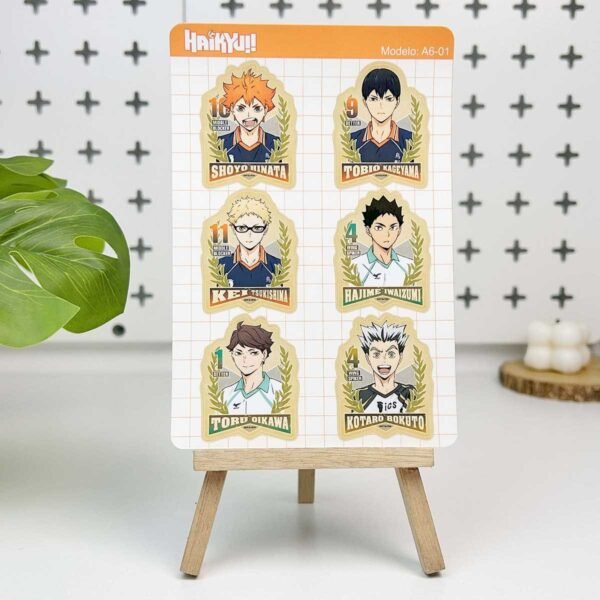Sticker A6 Haikyuu 01