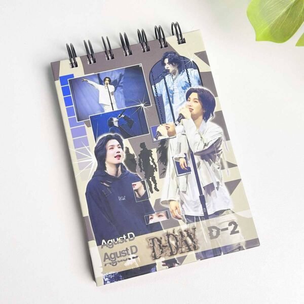 Libreta Bts Suga 01