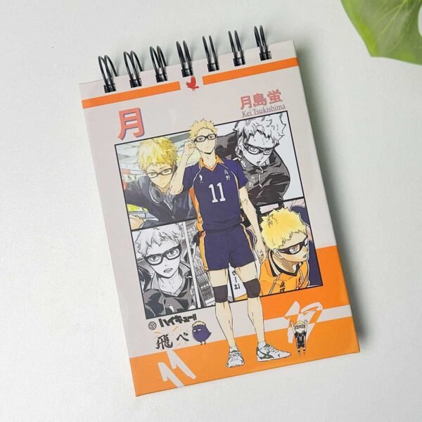 Libreta Haikyuu!! Tsukishima