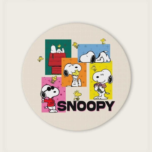 Mouse Pad redondo Snoopy 01 - Imagen 2