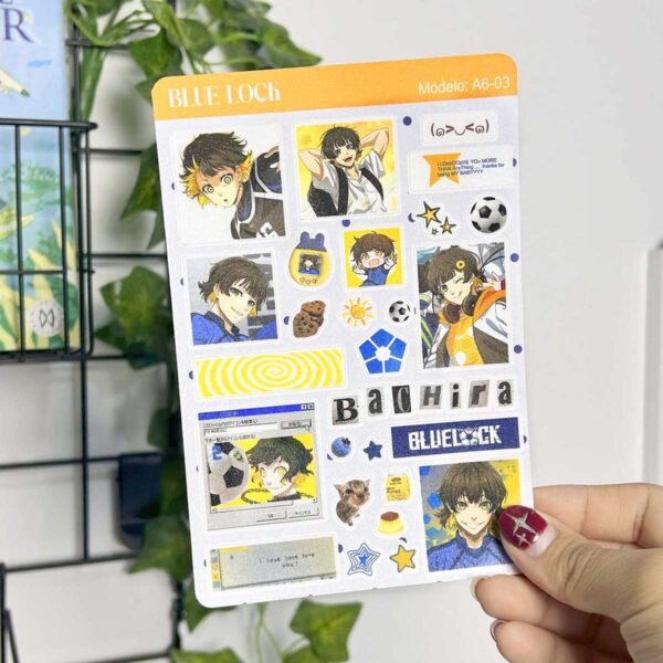 Sticker A6 Blue Lock 03 - Imagen 2