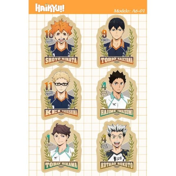 Sticker A6 Haikyuu 01 - Imagen 2
