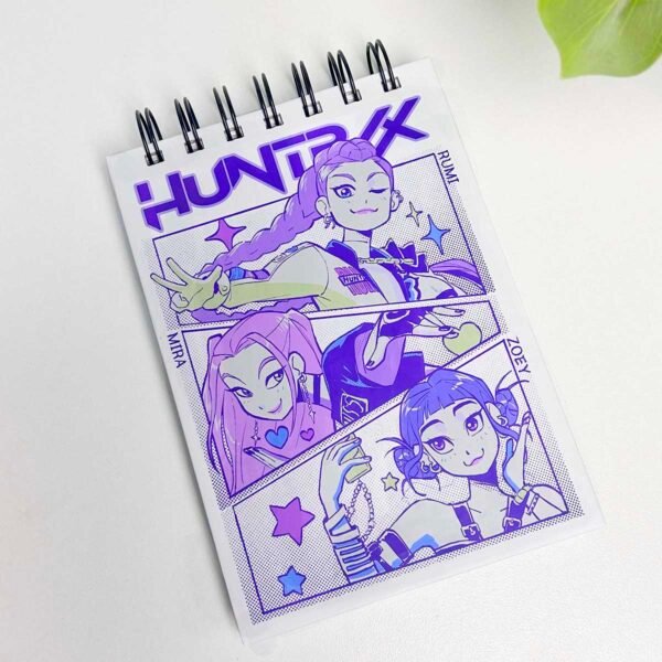Libreta Kpop Demon Hunters 01
