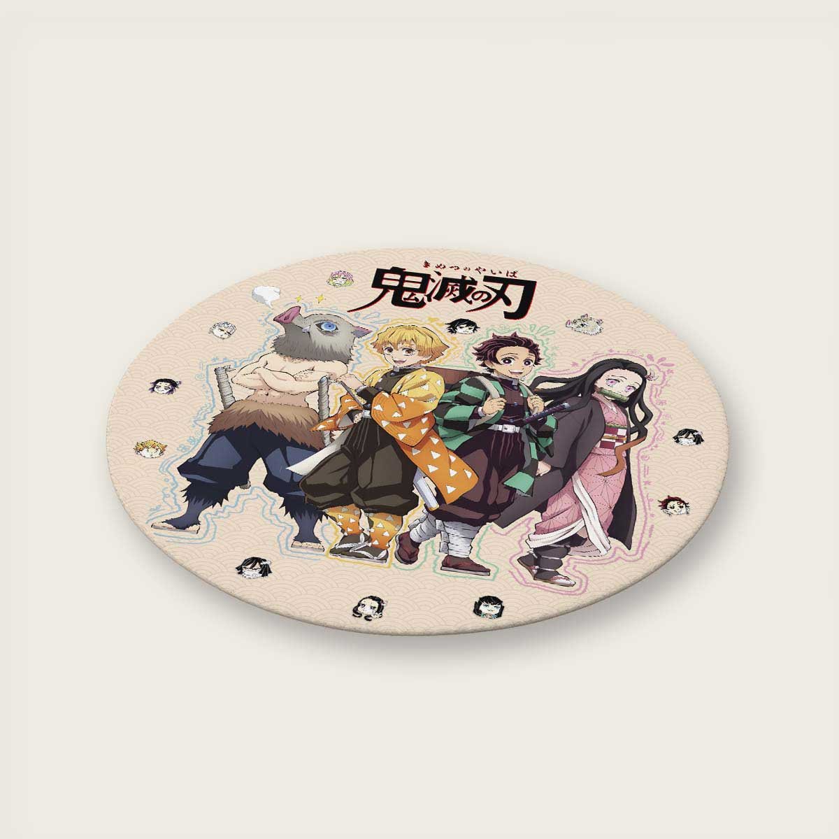 Mouse pad redondo Kimetsu no Yaiba 02