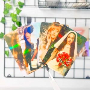 Photocards holográficas Katseye Gabriela