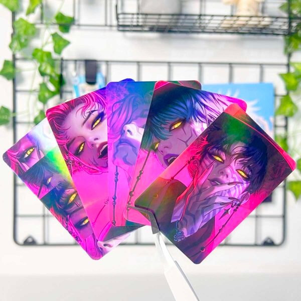 Photocards holográficos Kpop Demon Hunters