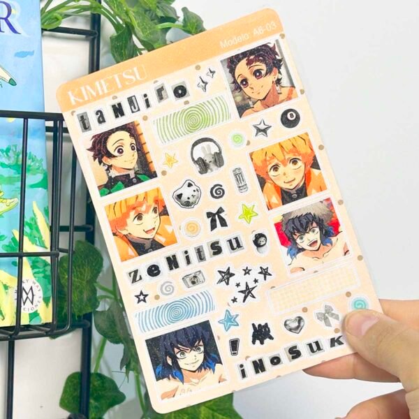 Sticker A6 Kimetsu no Yaiba 03 - Imagen 2