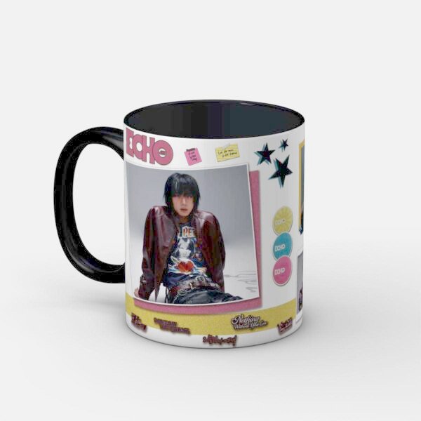 Taza color - BTS Jin 02