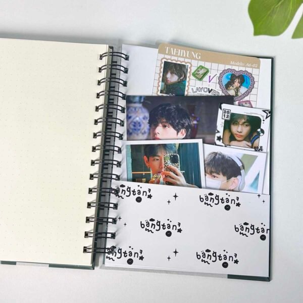 Bullet journal Bts V 01 - Imagen 2