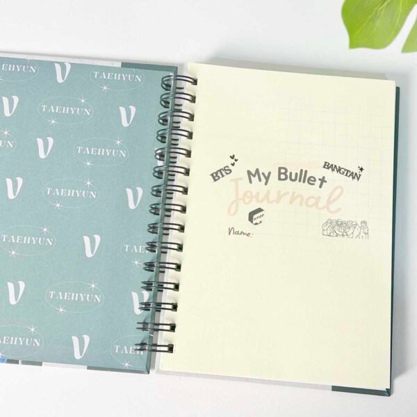 Bullet journal Bts V 01 - Imagen 4