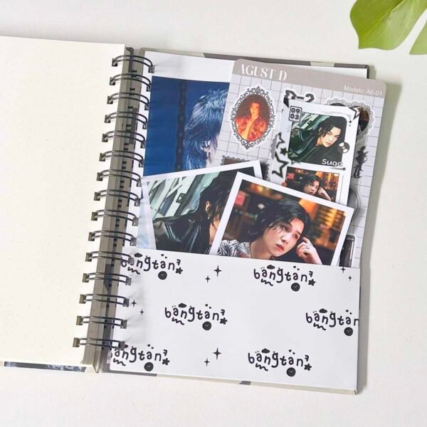 Bullet journal Bts Suga 01 - Imagen 2