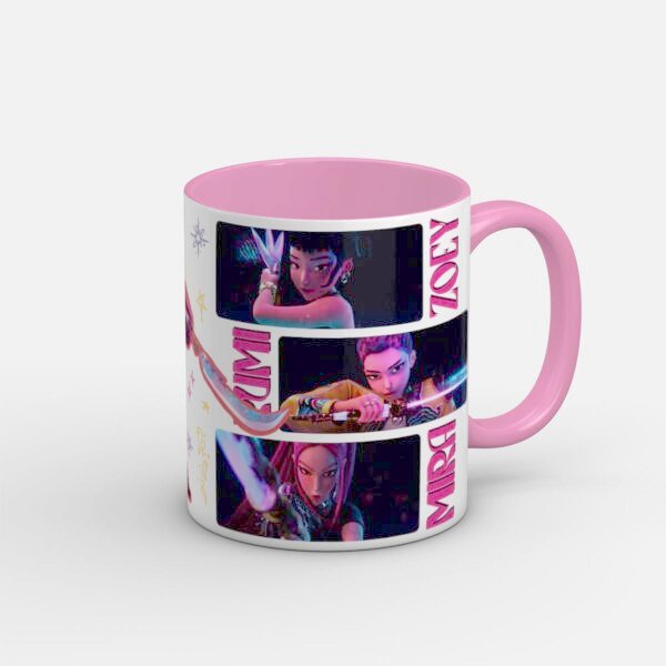 Taza color Kpop Demon Hunter Huntrix - Imagen 2