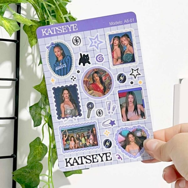 Sticker A6 Katseye 01 - Imagen 2