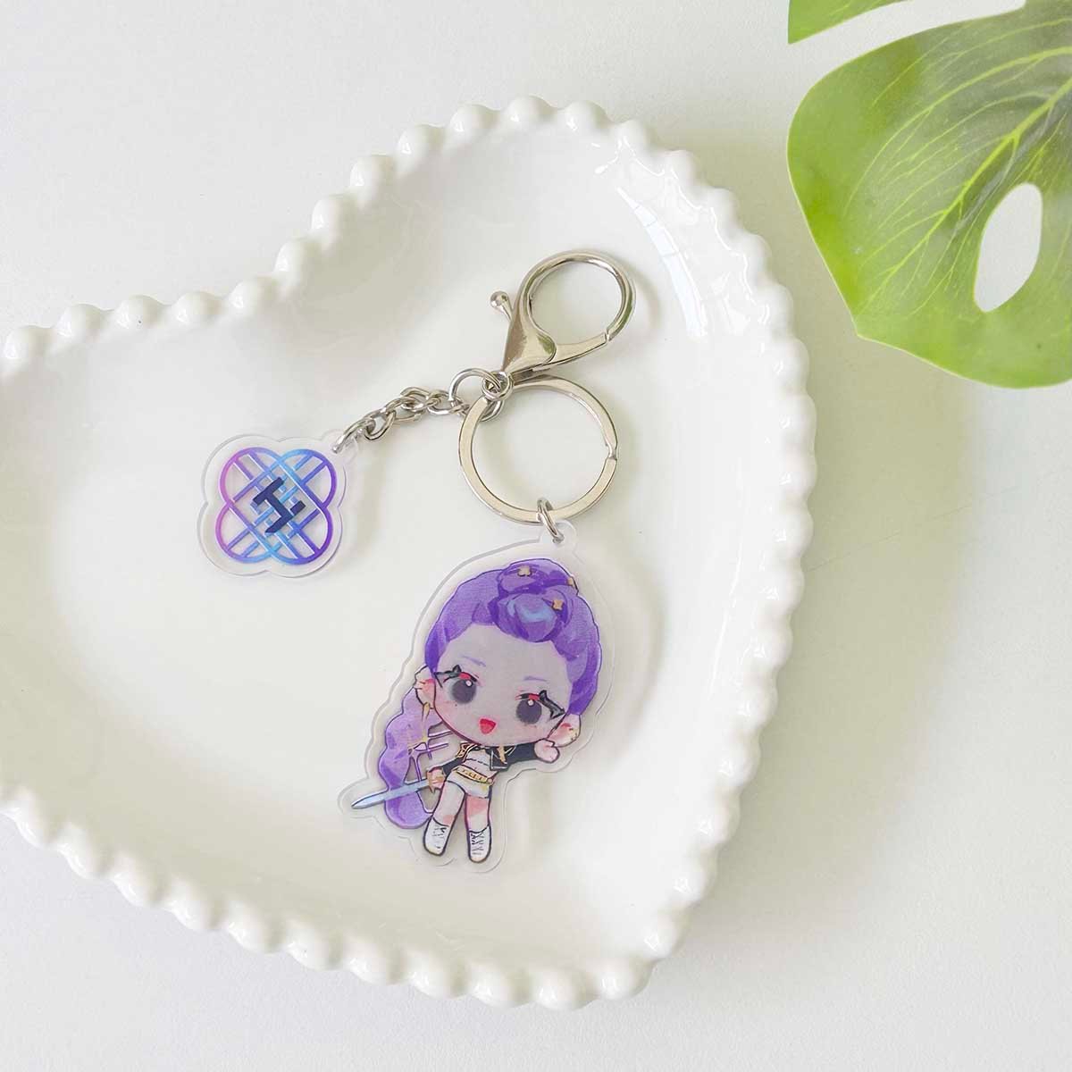 Llavero acrílico Kpop Demon Hunters 01