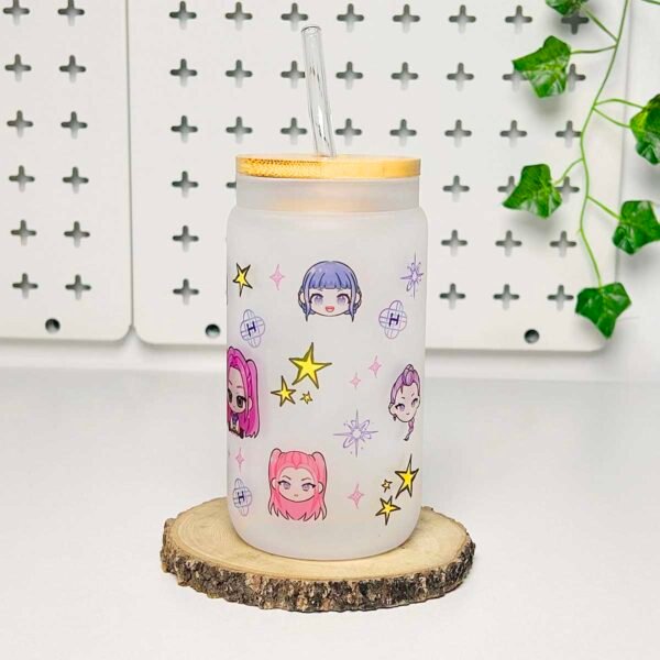 Vaso cañita Kpop Demon Hunters Huntrix 01 - Imagen 3