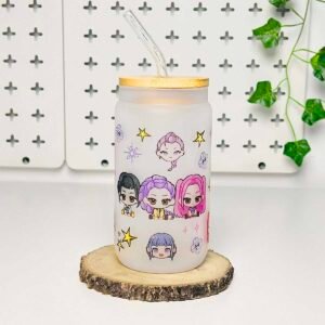 Vaso cañita Kpop Demon Hunters Huntrix 01