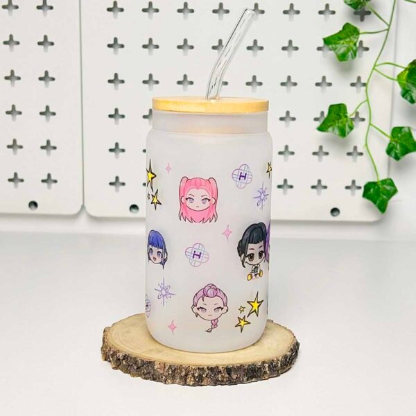 Vaso cañita Kpop Demon Hunters Huntrix 01 - Imagen 2