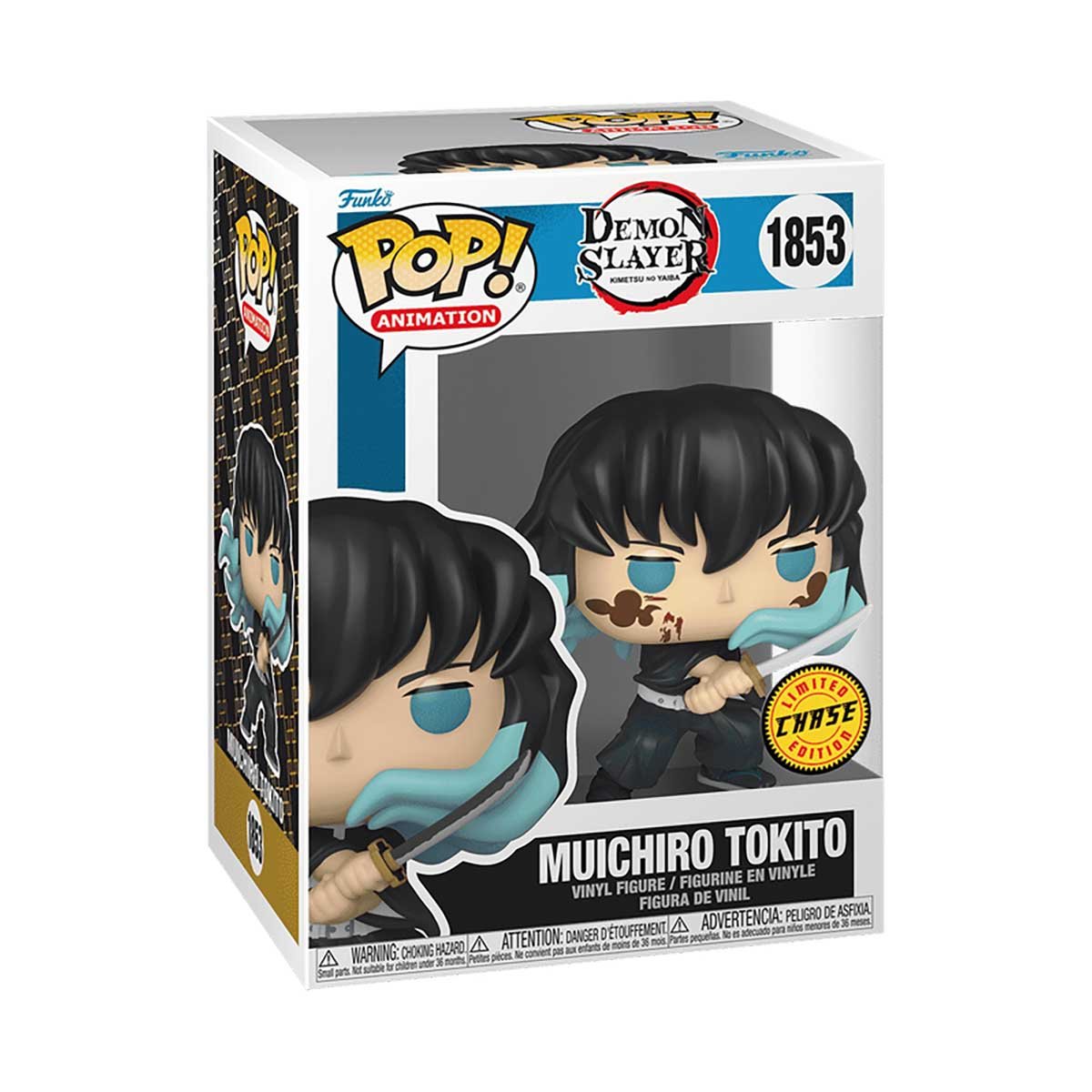 FUNKO POP! ANIMATION : DEMON SLAYER- MUICHIRO (ATTACK) CHASE