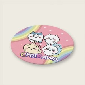 Mouse pad redondo Chiikawa 01