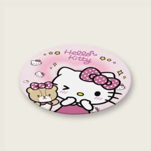 Mouse pad redondo Hello Kitty 01