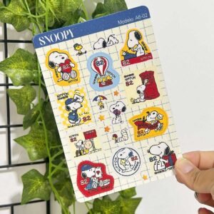 Sticker A6 Snoopy 02