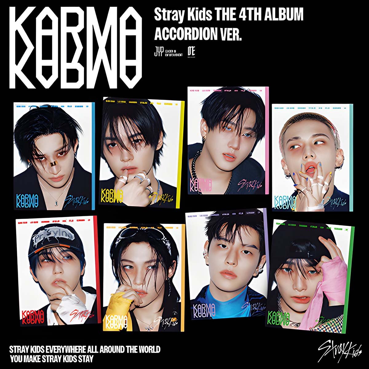 Álbum Stray Kids - Karma 4th Album ACCORDION Version