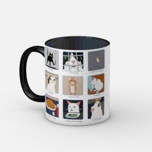 Taza color Gatos 01