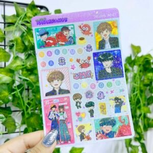 Sticker A6 Ganbare! Nakamura-kun!! 01